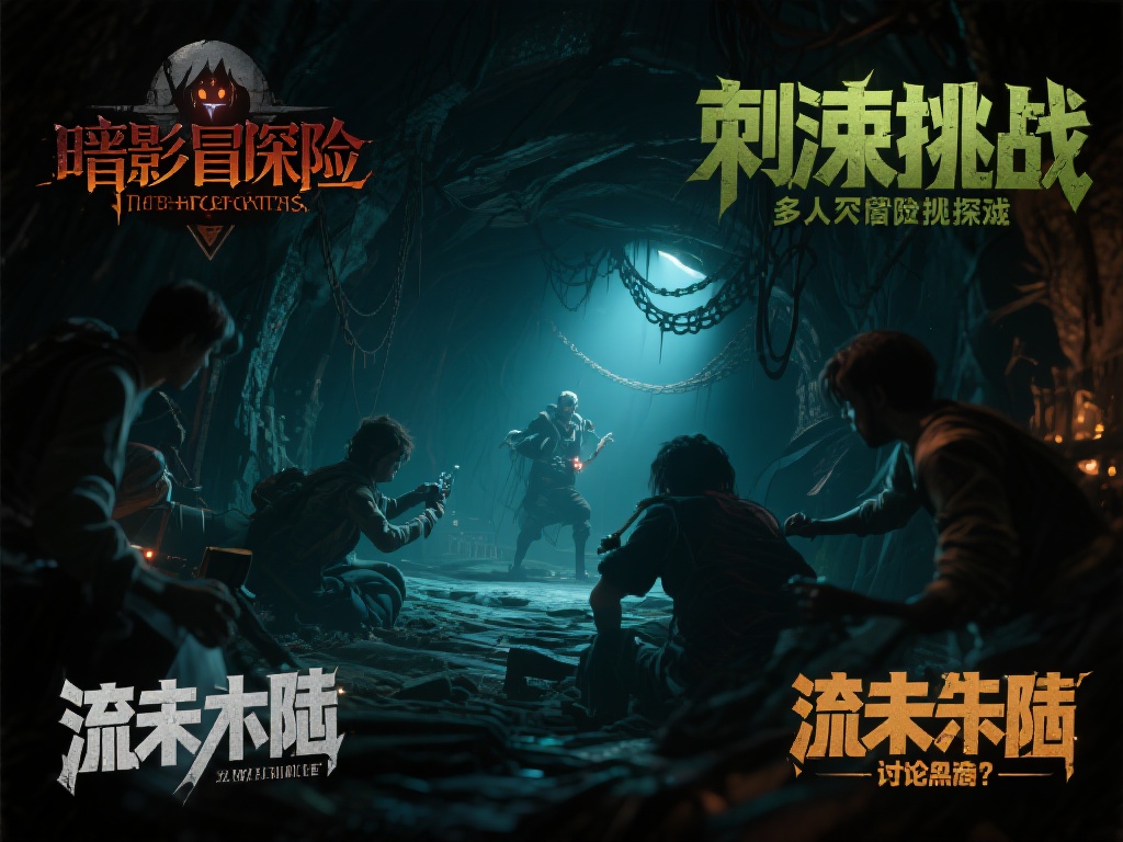 多人冒险游戏：刺激挑战设计出众
该类游戏充满了未