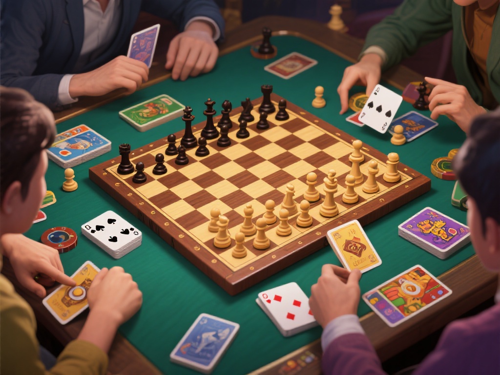 独具魅力的棋盘与卡牌类游戏
棋盘与卡牌类游戏无疑