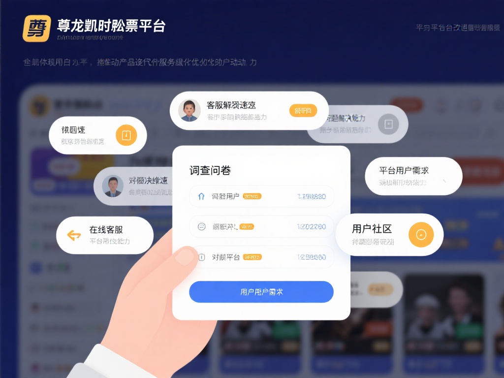 尊龙凯时彩票平台鼓励用户积极反馈，通过调查问卷、在